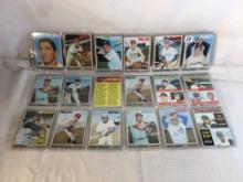 Lot of 18 Pcs Collector Vintage  MLB Baseball  Sport Trading Assorted Cards & Players - See Photos