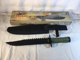 Collector Frost Cutlery Survival Scout II 16" Survival Knife TDH253-160C