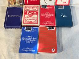 Lot of 10 Collector Assorted Playing Card Packs  -  See Pictures