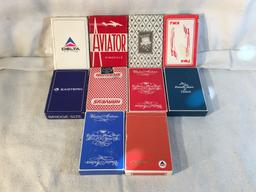 Lot of 10 Collector Assorted Playing Card Packs  -  See Pictures