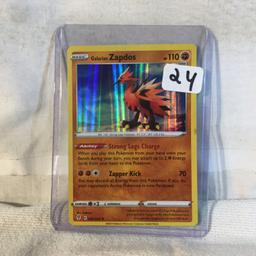 Collector 2021 Modern Pokemon TCG Basic Galarian Zapdos HP110 Trading Game Card 082/203