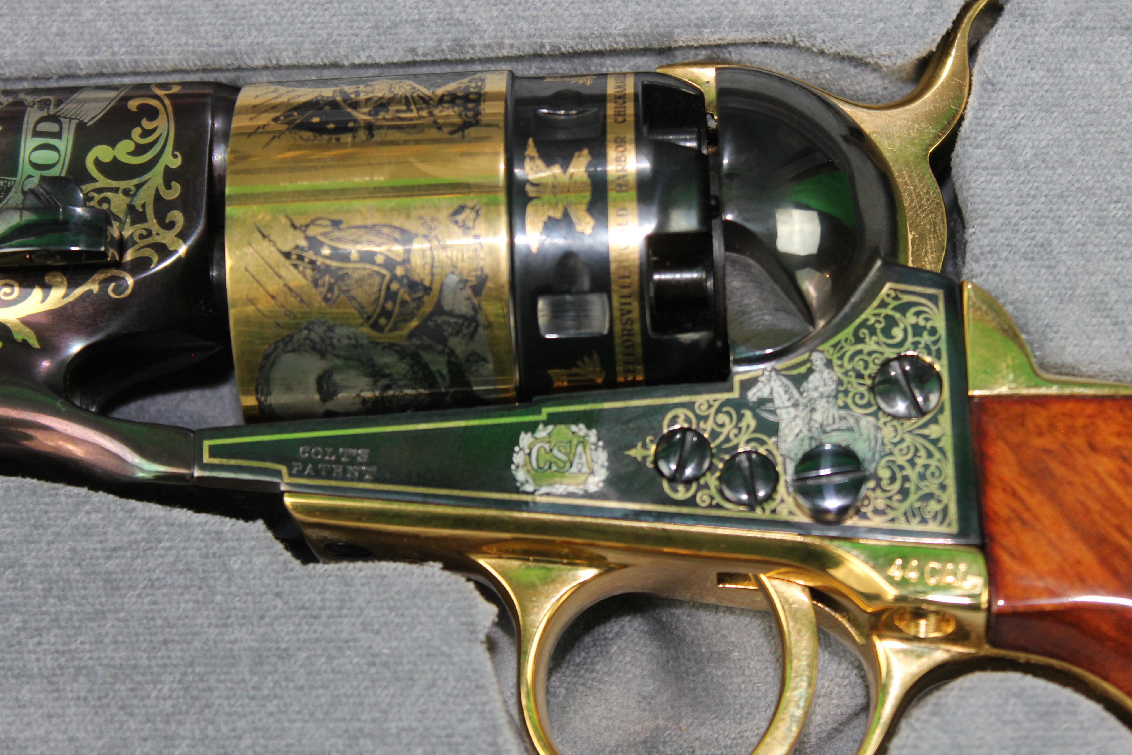 Colt 1860 God Bless Dixie Limited Edition United States Society of Arms and Armor