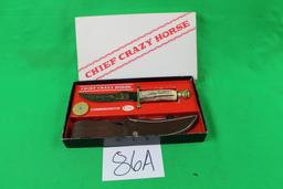 Chief Crazy Horse Commemorative Kinfe