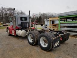 1999 PETERBILT 377 DAY CAB TRUCK, EATON FULLER TRANS, AIR BRAKES, MILES SHO