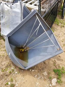 BEHLEN COUNTRY HORSEMAN'S CHOICE POLY CORNER FEEDERS (3), ONE IS UNUSED