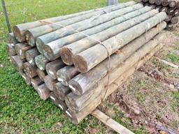 NEW 6X8 TREATED WOOD POSTS (28)