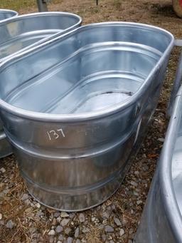 NEW SCRATCH/DENT TARTER 100 GAL GALV WATER TROUGH