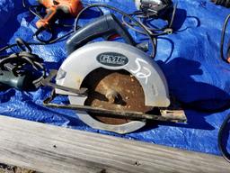 GMC ELECTRIC 12 AMP SAW, SELLER SAYS WORKS