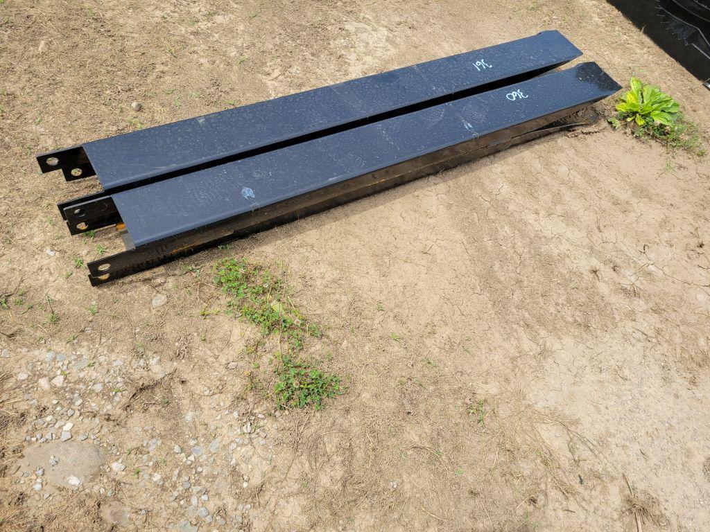 NEW SET OF 67" PALLET FORK EXTENSIONS