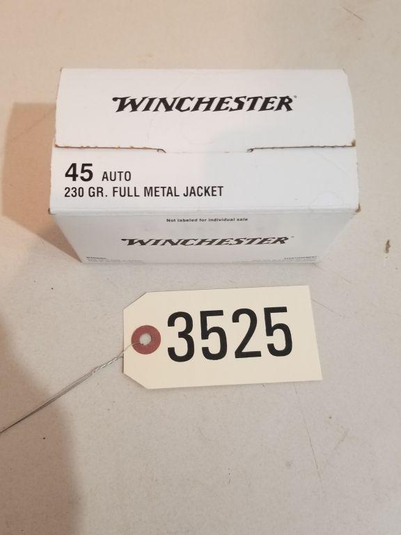 WINCHESTER .45 AUTO 230 GRAIN, 74 ROUNDS