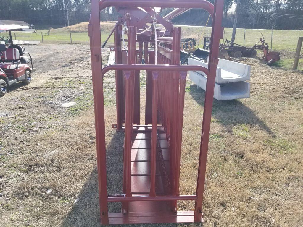 NEW TARTER CATTLEMAN SERIES 3 WORKING CHUTE WITH AUTO CATCH HEAD CATCH