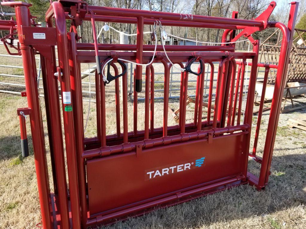 NEW TARTER CATTLEMAN SERIES 3 WORKING CHUTE WITH AUTO CATCH HEAD CATCH