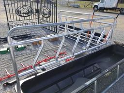 NEW 10' GALV FEEDER PANEL, 2" PIPE