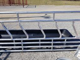 NEW 10' GALV FEEDER PANEL, 2" PIPE