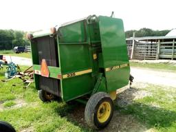 JOHN DEERE 335 ROUND BALER, S: 00335X929090SELLER USED IN THE FALL 2022 HAY