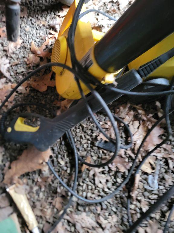 MISC TOOLS, ELECTRIC CORDS, TURKEY, ELECTRIC PRESSURE WASHER, ELECTRIC LEAF