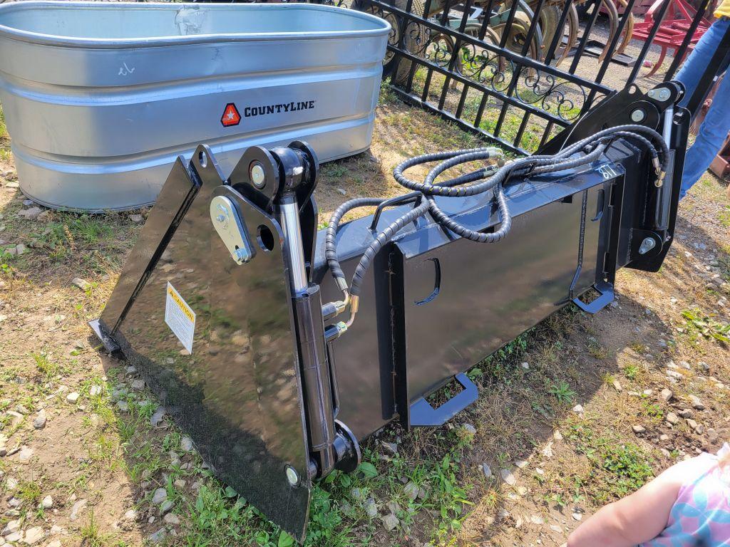 2024 AGT UNUSED 72" HYDRAULIC 4 IN 1 BUCKET, S: 41N1BCT24011201E