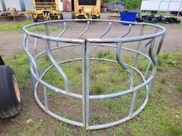 GALVANIZED HAY RING