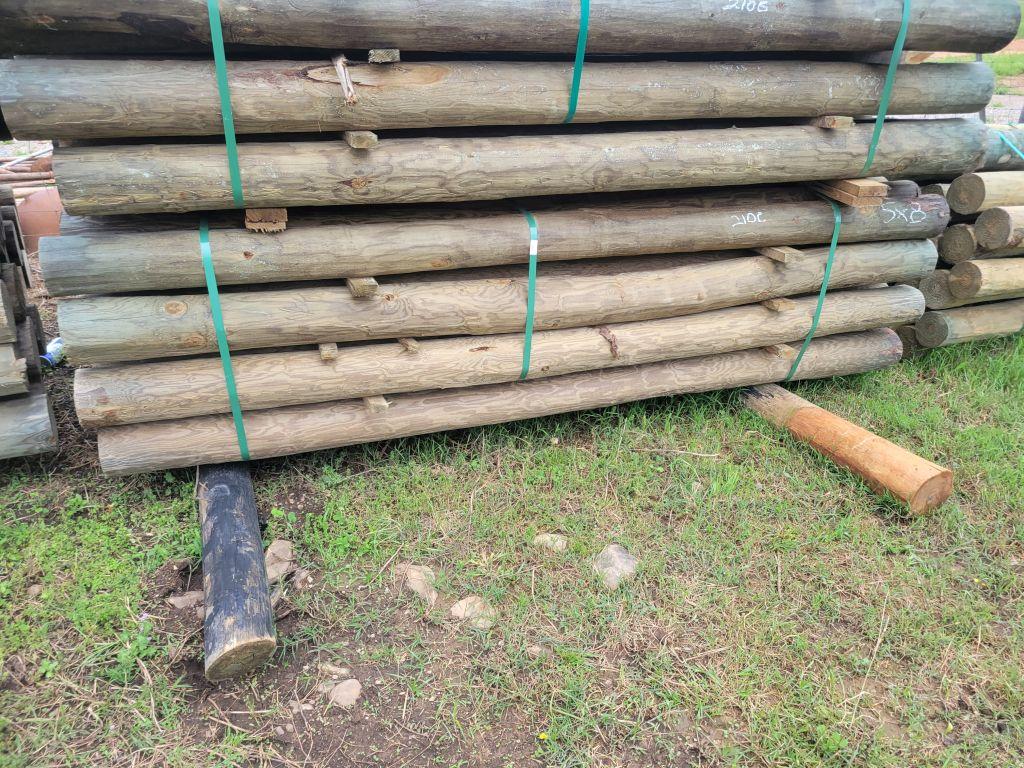 5X8 TREATED WOOD POSTS (32)