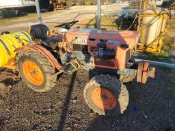 KUBOTA B7100 TRACTOR, 4WD, RUNS/DRIVES, HOURS SHOWING: 1808,