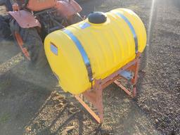 50 GAL 3PH SPRAYER WITH BOOMLESS NOZZLE AND PUMP