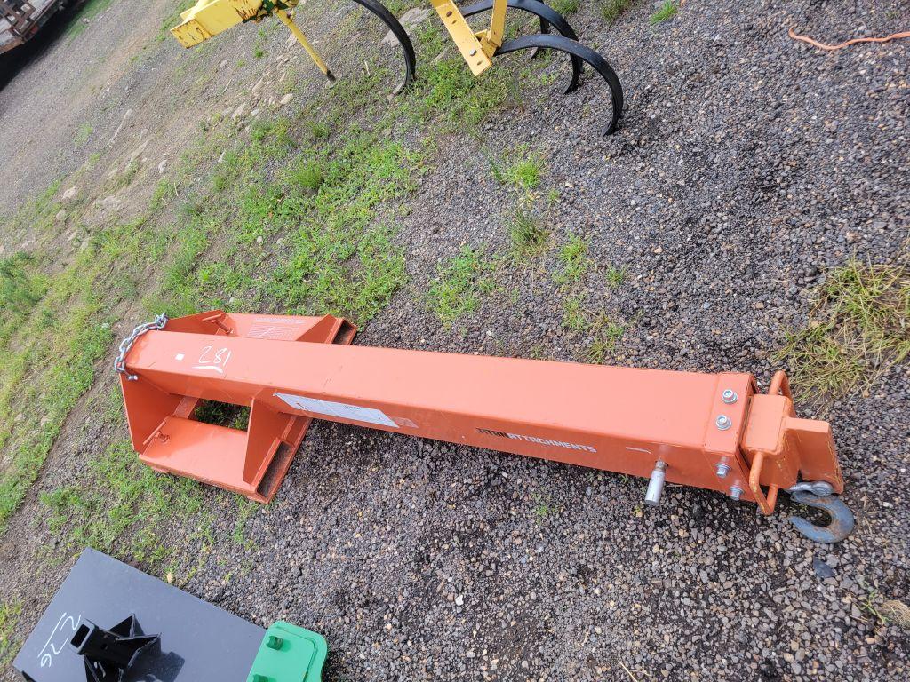 TITAN FORK MOUNT TELESCOPIC BOOM