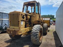 CATERPILLAR 930 LOADER, INOPERABLE-CRACK IN BLOCK, 9' BUCKET, HOURS SHOWING