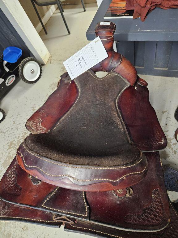 17" DIXIE ROPER SADDLE