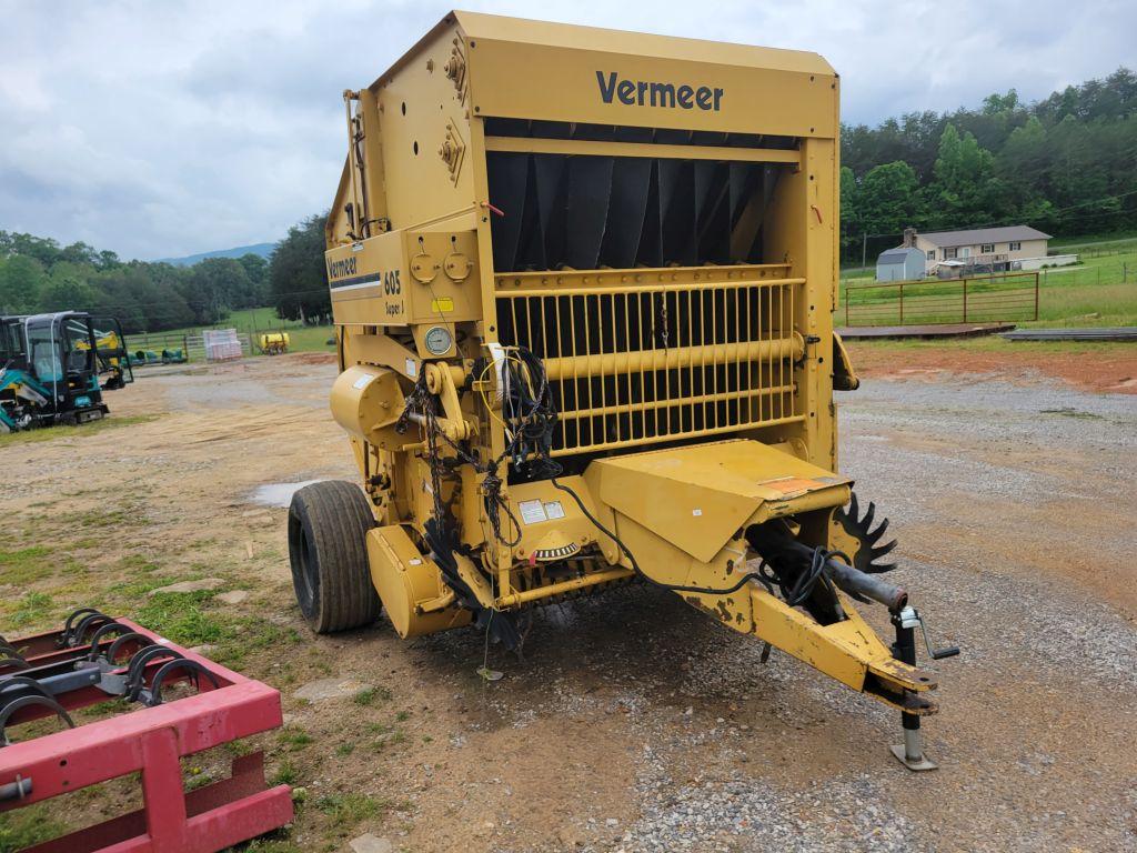 VERMEER SUPER J 605 ROUND BALER, S:1VRA121R5L1004439