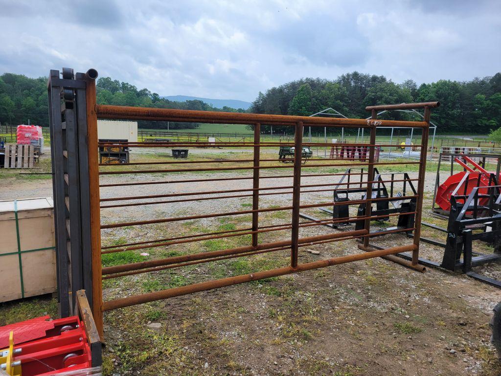 UNUSED 12' HEAVY DUTY ALLEY WITH SLIDING GATE