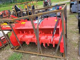 UNUSED TOPCAT 2024 QA STANDARD FLOW FORESTRY DRUM MULCHER, FITS 100HP SKIDS