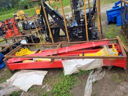 UNUSED AGT 2024 2-POST CAR LIFT, 10,000 POUND, HYDRAULIC, SN:ATK-B100024020