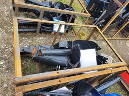 UNUSED MOWER KING 2024 QA AUGER WITH 6", 12", AND 14" BIT, SSECAG-Y, SN:SSE