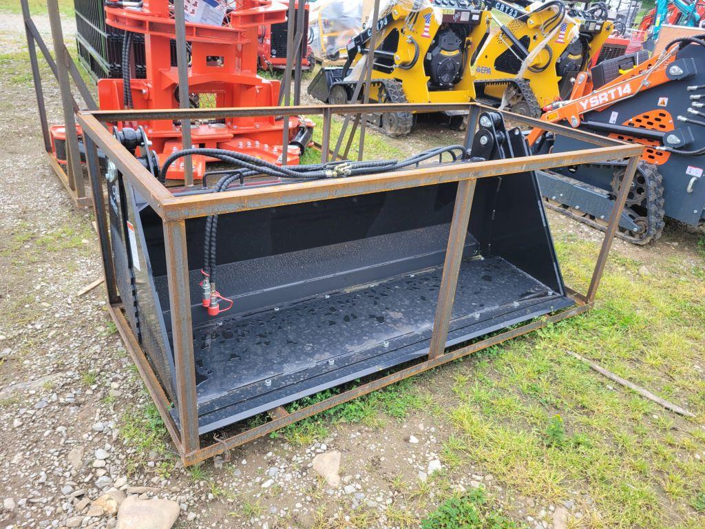 UNUSED TOPCAT 2024 4-IN-1 QA 6' BUCKET, SN:41NBCT24020101B,**SELLS ABSOLUTE