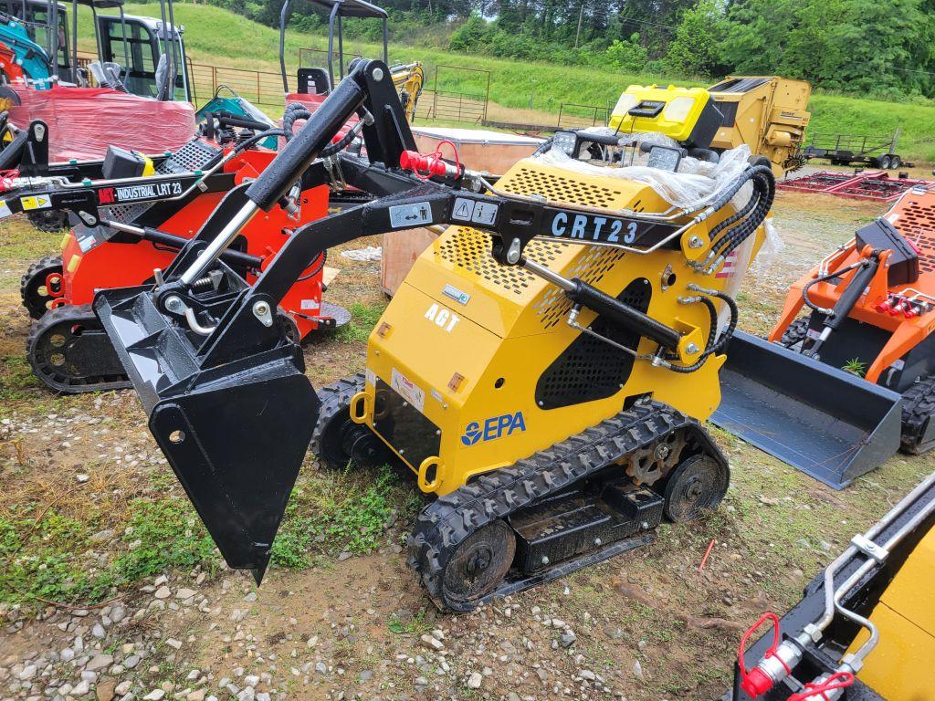 UNUSED AGT 2024 CRT23 23HP MINI SKID STEER, SN:A2401111675, **SELLS ABSOLUT