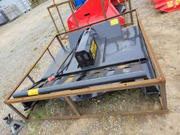 UNUSED MOWER KING 2024 QA 77" BRUSH CUTTER, SN:SSRC24020101A, **SELLS ABSOL