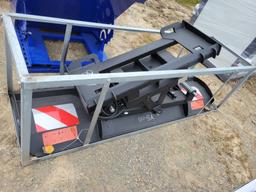 2024 UNUSED GREATBEAR 86'' HYDRAULIC SNOW PLOW, WEIGHT462 LBS, CIRCUMG- YRA