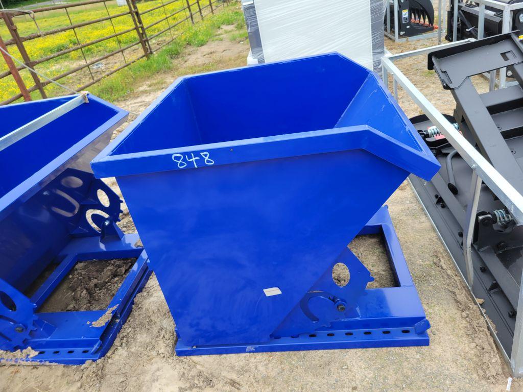 UNUSED 2024 GREATBEAR SELF DUMPING HOPPER WITH FORKLIFT POCKETS SN: 24SHGPN