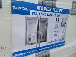 2024 UNUSED BASTONE 110V DOUBLE STALL PORTABLE TOILET, SN: 24SHGPNY0614-31