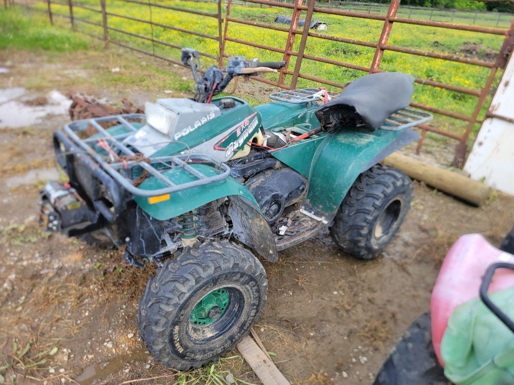 POLARIS 2X4 MAGNUM FOUR WHEELER, 2WD, AUTO, NOT RUNNING, NO TITLE, SN:95-02798