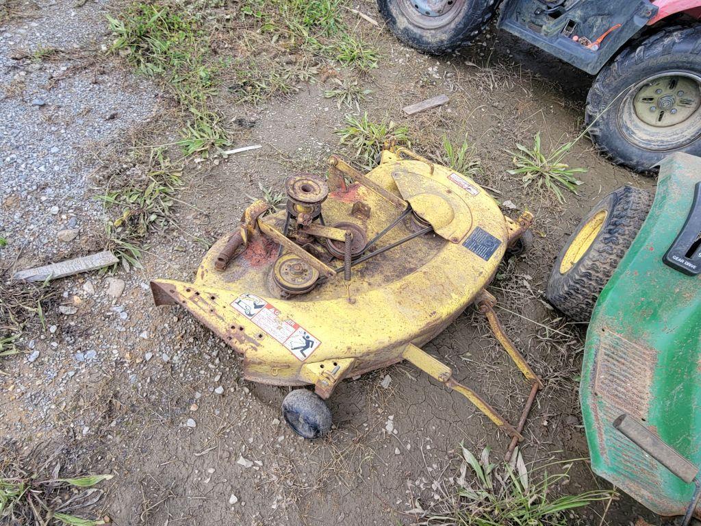 JOHN DEERE 160 RIDING MOWER WITH DECK, NON RUNNING