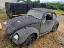 1972 VOLKSWAGON BUG, UNKNOWN RUNNING CONDITION, 83K MILES SHOWING, NO TITLE, VIN:1122036527