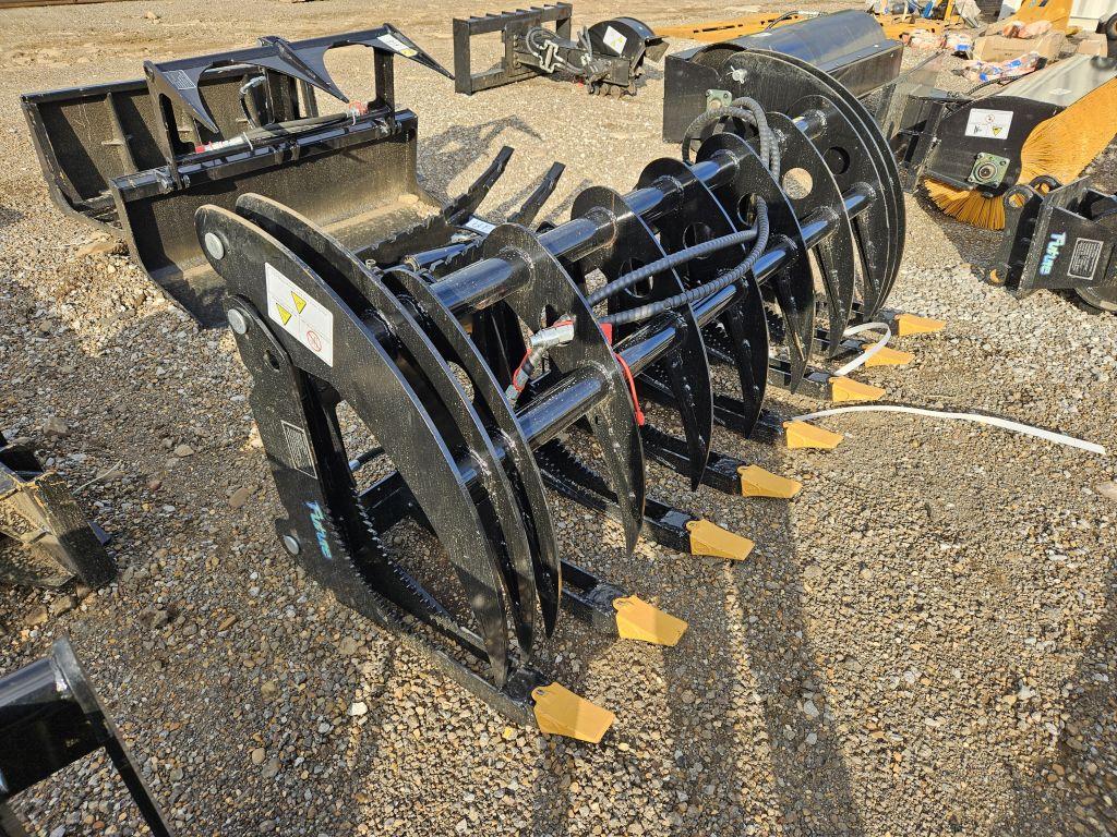 2025 UNUSED FUTURE FT-CWG72 SKID STTER GRAPPLE, MAX OPENING: 1150MM, 72", S