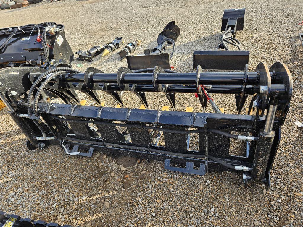 2025 UNUSED FUTURE FT-CWG72 SKID STTER GRAPPLE, MAX OPENING: 1150MM, 72", S