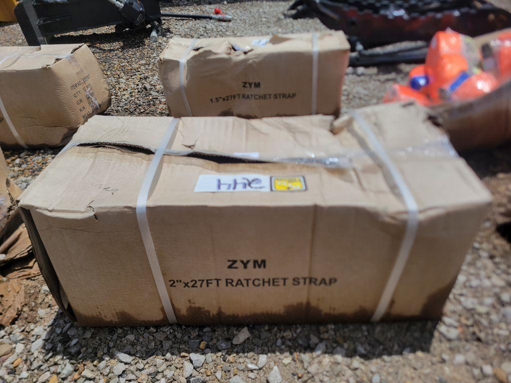 NEW RATCHET STRAPS (QTY 10) *SELLS ABSOLUTE