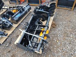 2025 UNUSED FUTURE QTY 18 EXCAVATOR ATTACHMENT SET, QUICK HITCH, RAKE, RIPP