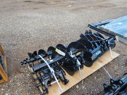 2025 UNUSED FUTURE QTY 18 EXCAVATOR ATTACHMENT SET, QUICK HITCH, RAKE, RIPP
