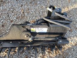 2025 UNUSED FUTURE FT-LL1 HEDGE TRIMMER EXCAVATOR ATTACHMENT FIT TO 1-2 TON