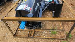 2025 UNUSED MOWER KING SSAB72 SKID STEER ANGEL BROOM, QA, 14-24 MPA, WORKIN