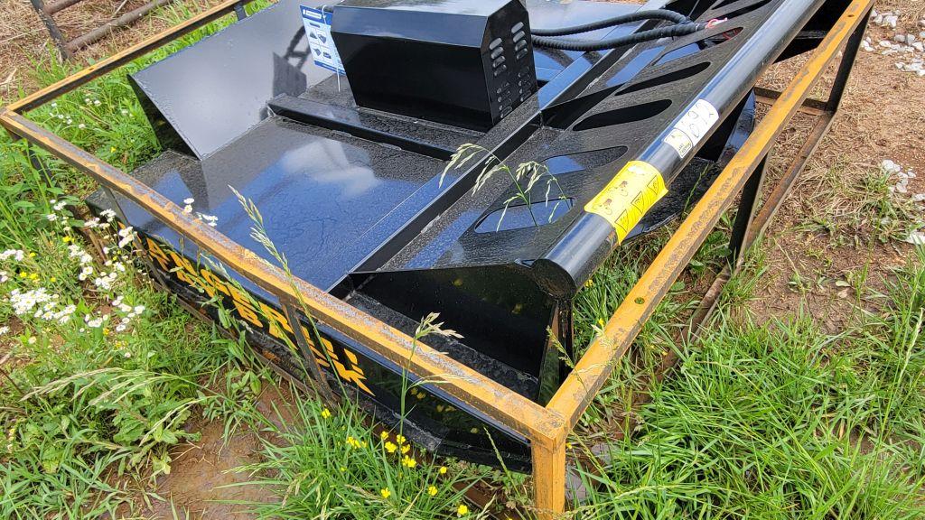 2025 UNUSED MOWER KING SSRC SKID STEER BRUSH CUTTER, WORKING WIDTH 77" DIRE